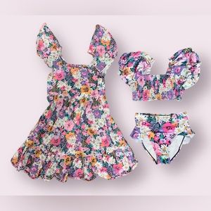 Cotton on dress/cover up and two piece swimsuit